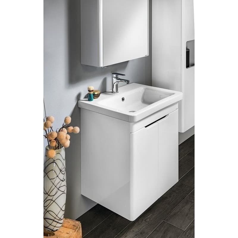 SAPHO - ELLA umývadlová skrinka 56,5x65x43cm, 2x dvierka,biela EL065-3030 4