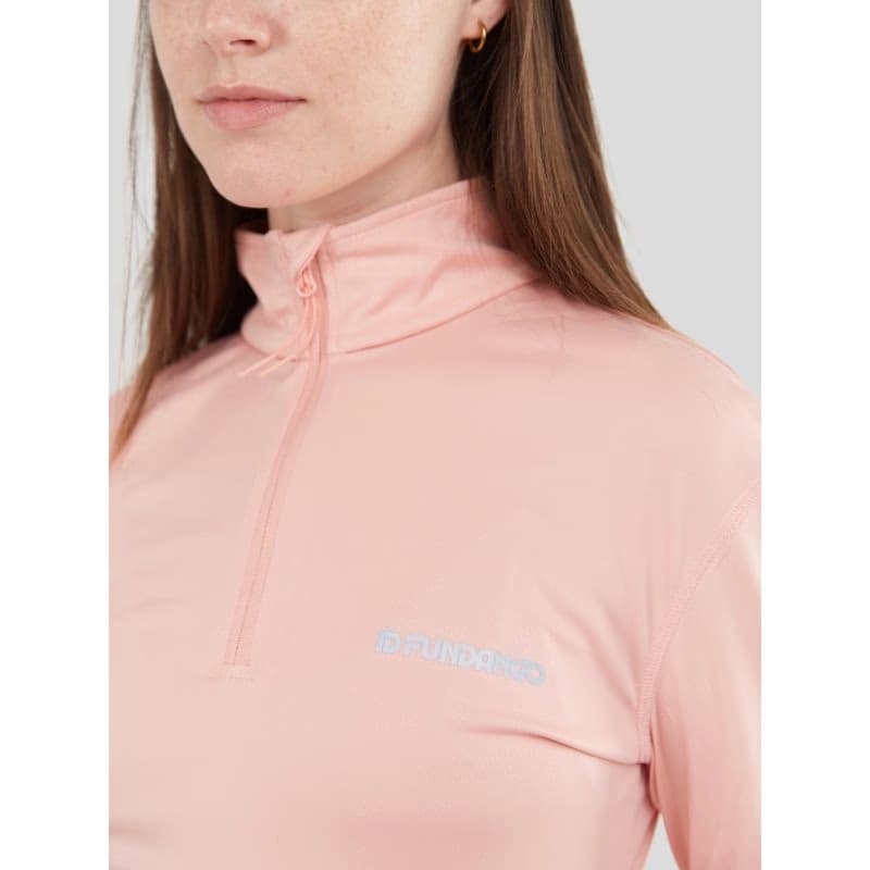 Dámske termo tričko s dlhým rukávom FUNDANGO Yade Baselayer-320-rose 6