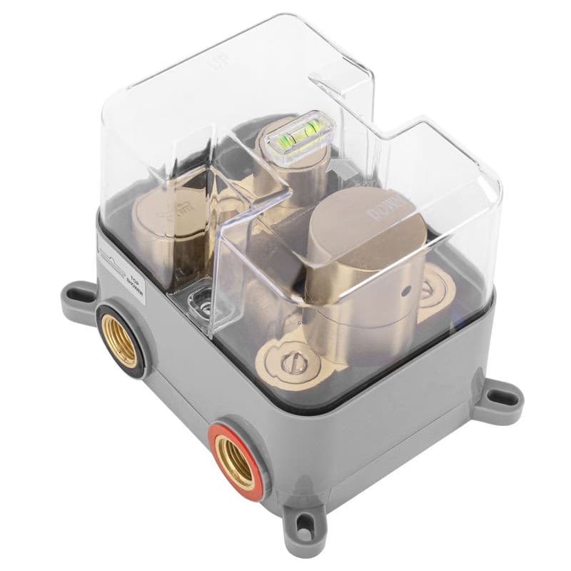REA - Podomietková sprchová sada LUNGO brúsené zlato + termostat + BOX REA-P8551 6