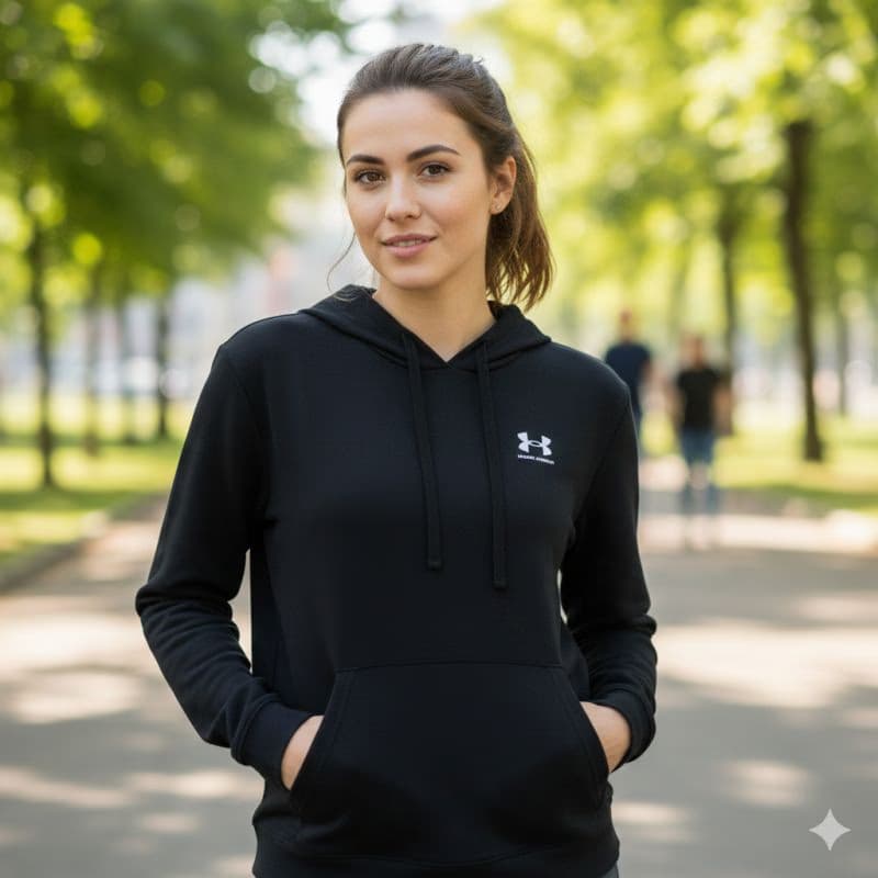 Dámska mikina s kapucňou UNDER ARMOUR UA Rival Terry Hoodie 6