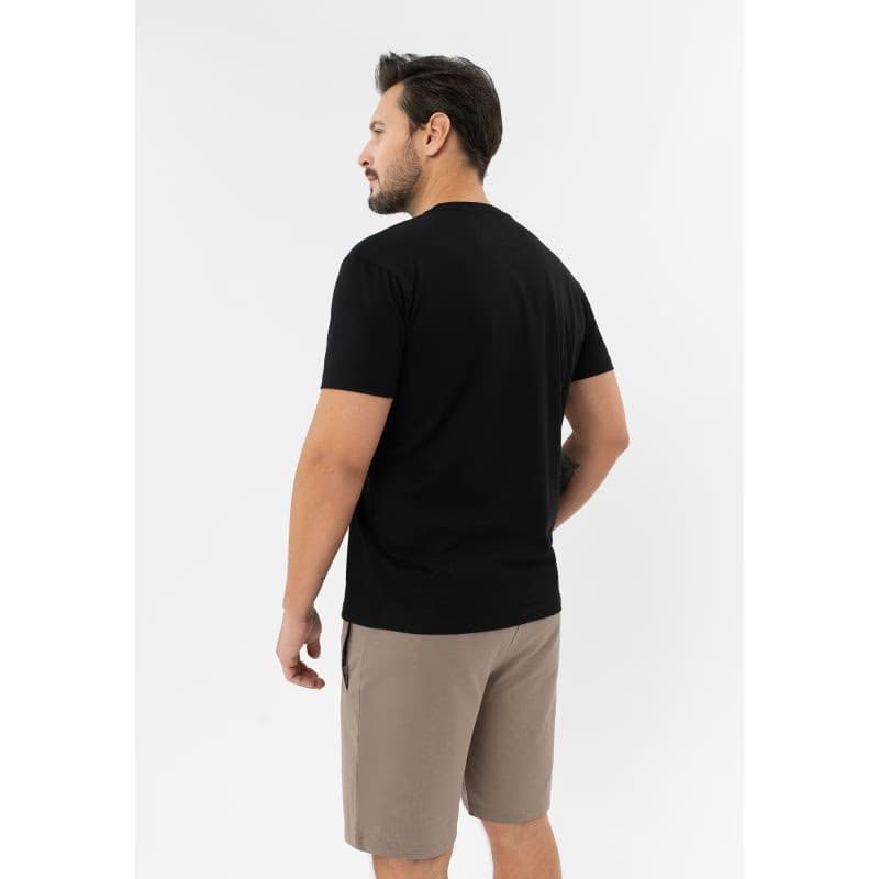 Pánske tričko s krátkym rukávom VOLCANO T-NARIS-BLACK 2