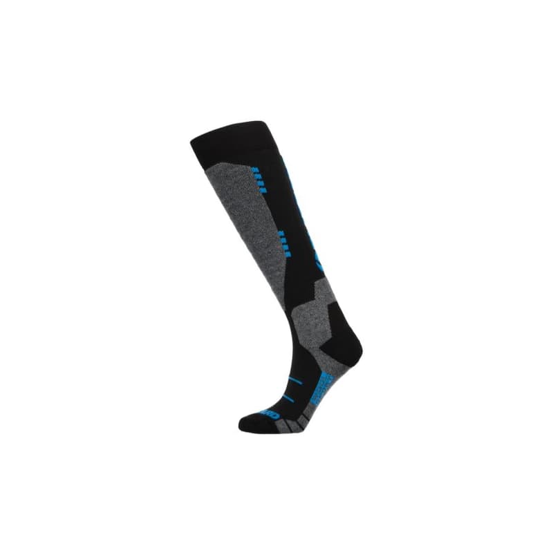 Lyžiarske podkolienky (ponožky) BLIZZARD Wool Sport ski socks, SMU, black turquoise