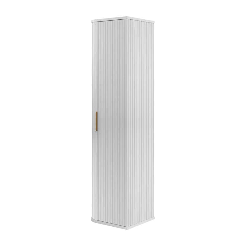 Elvisia Vysoká skrinka do kúpeľne ELEGANCE 139 White 3