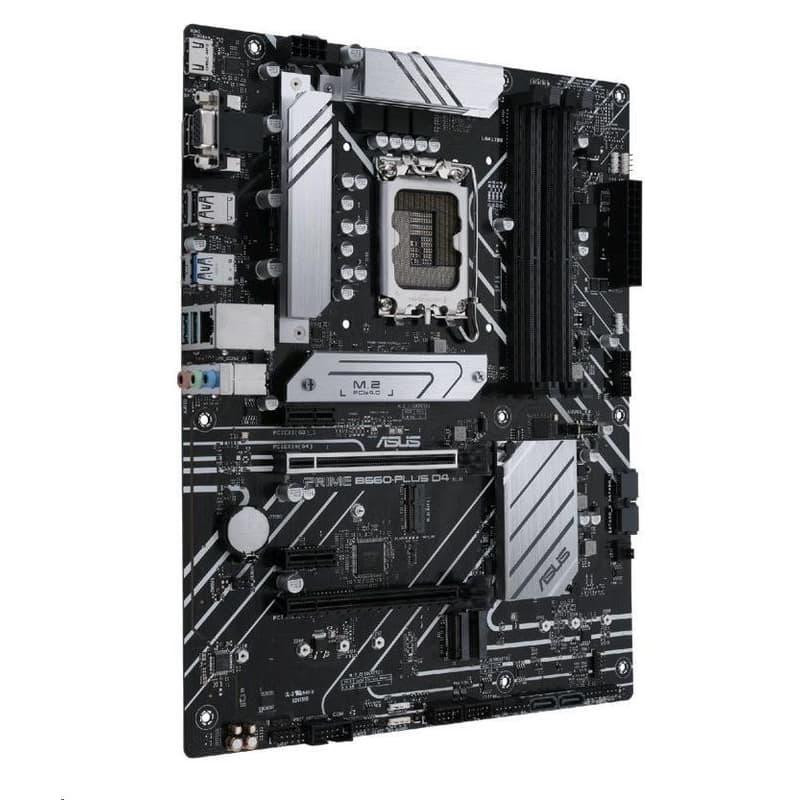 ASUS MB Sc LGA1700 PRIME B660-PLUS D4, Intel B660, 4xDDR4, 1xDP, 1xHDMI, 1xVGA 3