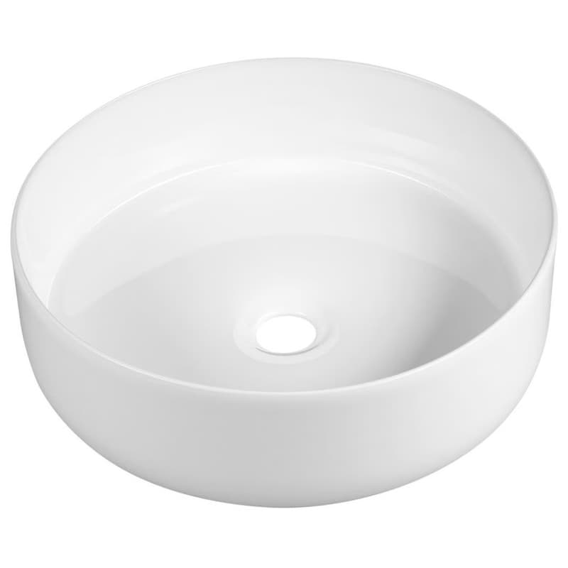 SAPHO - FIASTRA keramické umývadlo na dosku, priemer 40cm, biela FT801 1