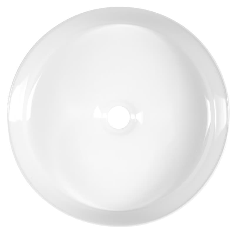 SAPHO - FIASTRA keramické umývadlo na dosku, priemer 40cm, biela FT801 2