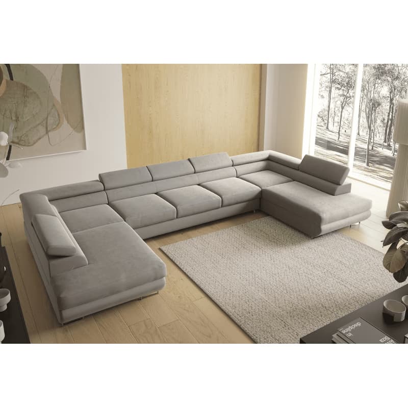 ArtPK Rohová sedacia súprava ISABELLA U 160 XL | pravá Farba: Béžová / Vogue 02 6