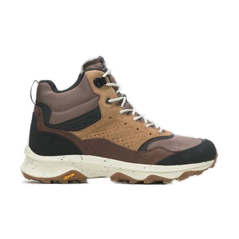 Pánske členkové zimné topánky MERRELL Speed Solo Mid WP earth 2