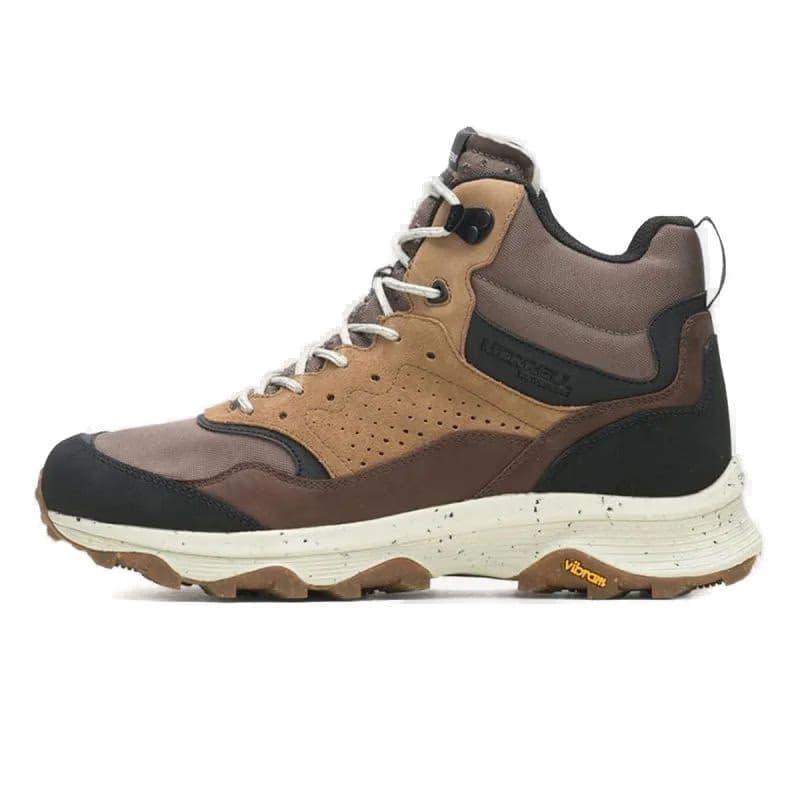 Pánske členkové zimné topánky MERRELL Speed Solo Mid WP earth 3