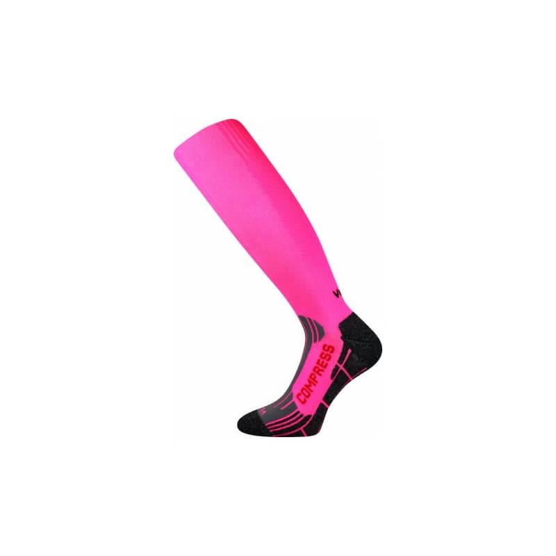 Dámske bežecké kompresné podkolienky VOXX 1 PACK-Flex-neon pink 1