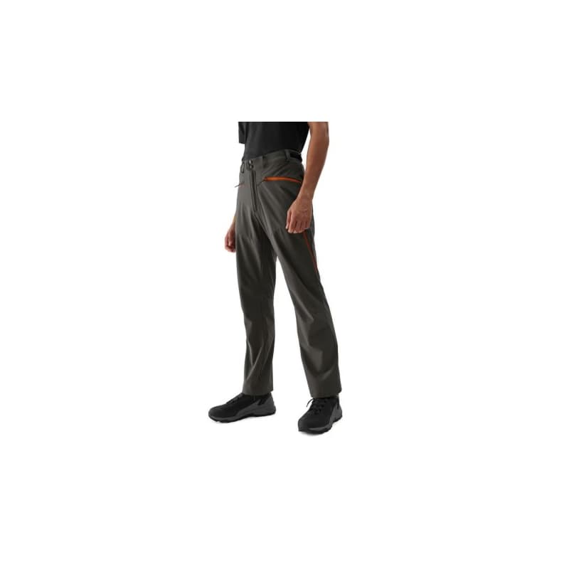 Pánske turistické nohavice 4F TROUSERS FNK-AW23TFTRM363-22S-ANTHRACITE 1