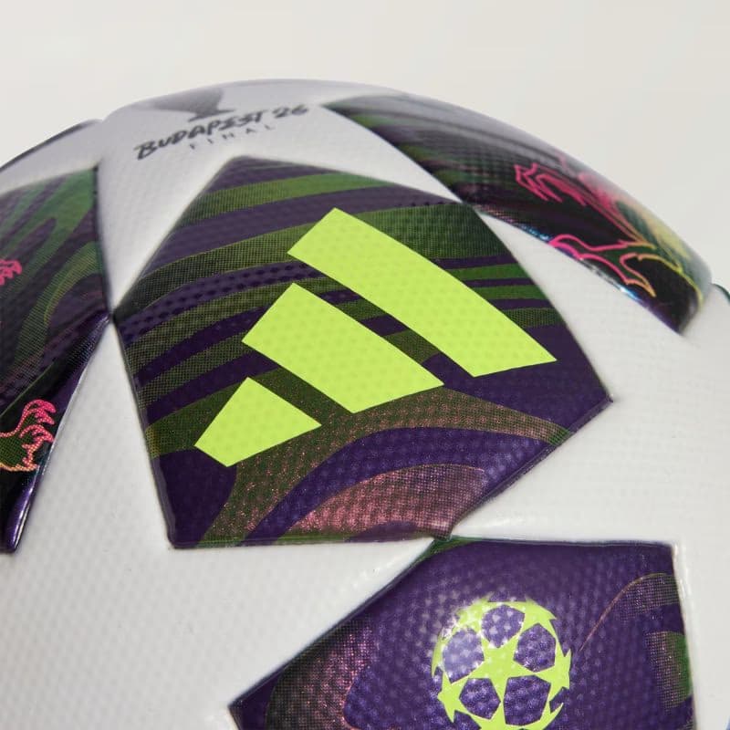 Futbalová lopta ADIDAS UCL LGE BOX F DPURPL WHITE SYELLO 4