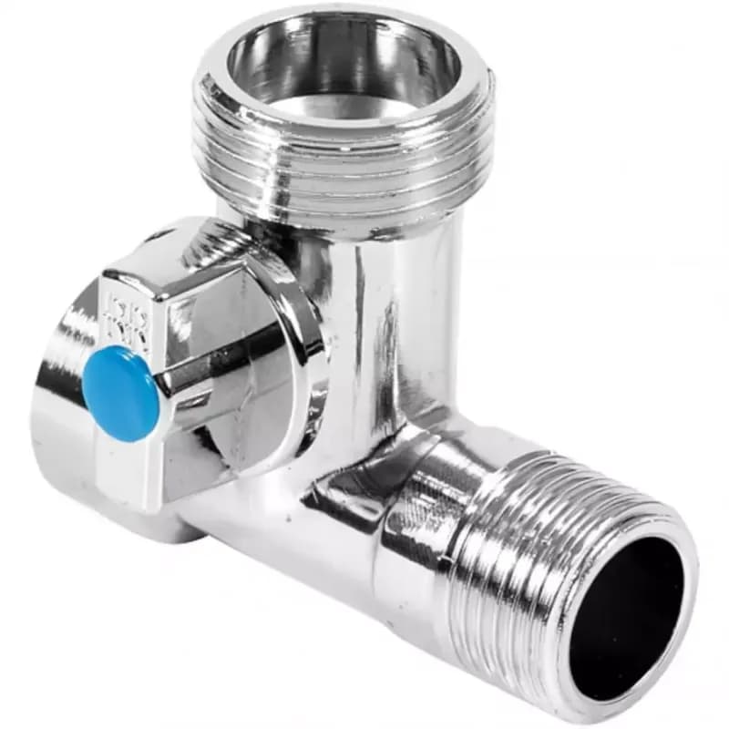 Ventil guľový uhlový trojcestný – remer 1/2˝ x 1/2˝ x 3/4˝ 1