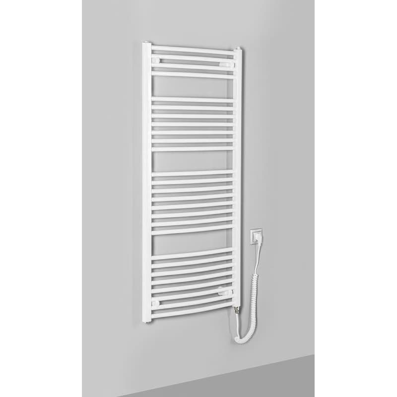 AQUALINE - ORBIT-E elektrické vykurovacie teleso, oblé, 600x1320 600 W, biela ILEO36T 3