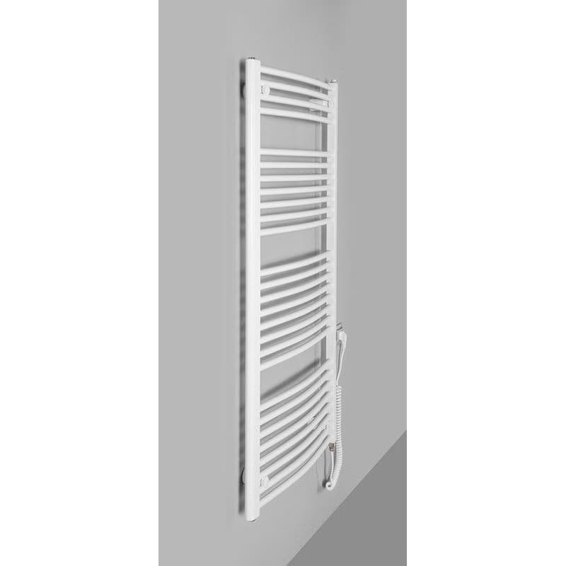AQUALINE - ORBIT-E elektrické vykurovacie teleso, oblé, 600x1320 600 W, biela ILEO36T 4