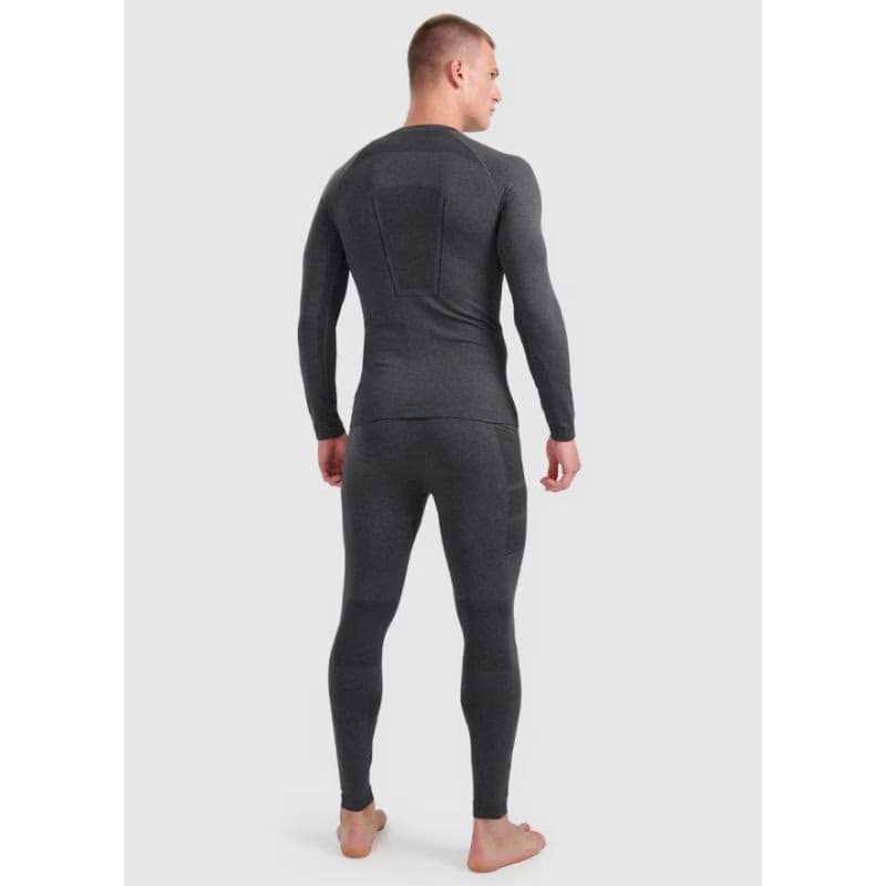 Pánske termo nohavice 4F SEAMLESS UNDERWEAR M238-WAW25USEAM238-21M-BLACK MELANGE 5