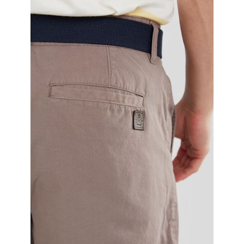 Pánske kraťasy FUNDANGO North Shore Chino Shorts-639-mud 4