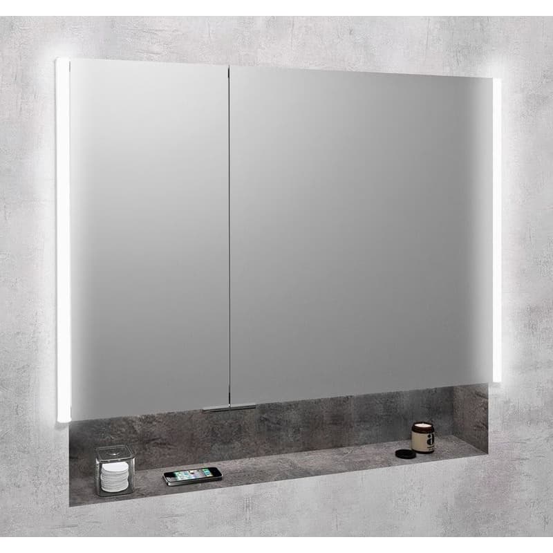 SAPHO - INTEGRA zápustná galérka s LED osvetlením, 85x70cm IN085