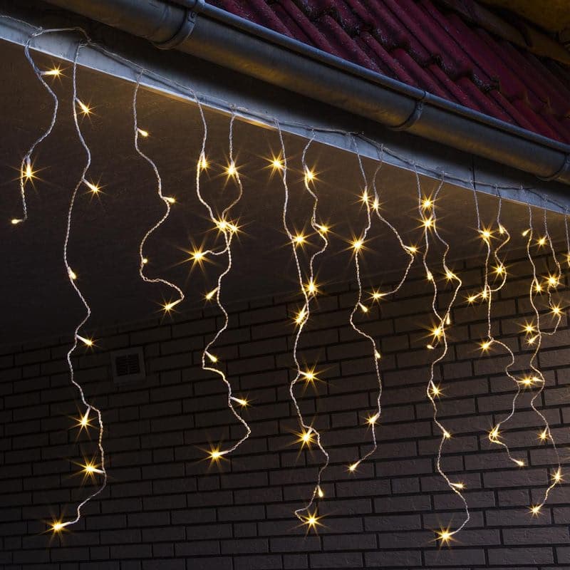 Svetelná clona Ľadový dážď s efektmi, 200 LED diód 1