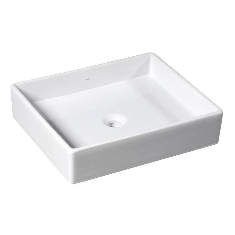 ISVEA - PURITY keramické umývadlo 50x42cm, na dosku, biela 10PL66050
