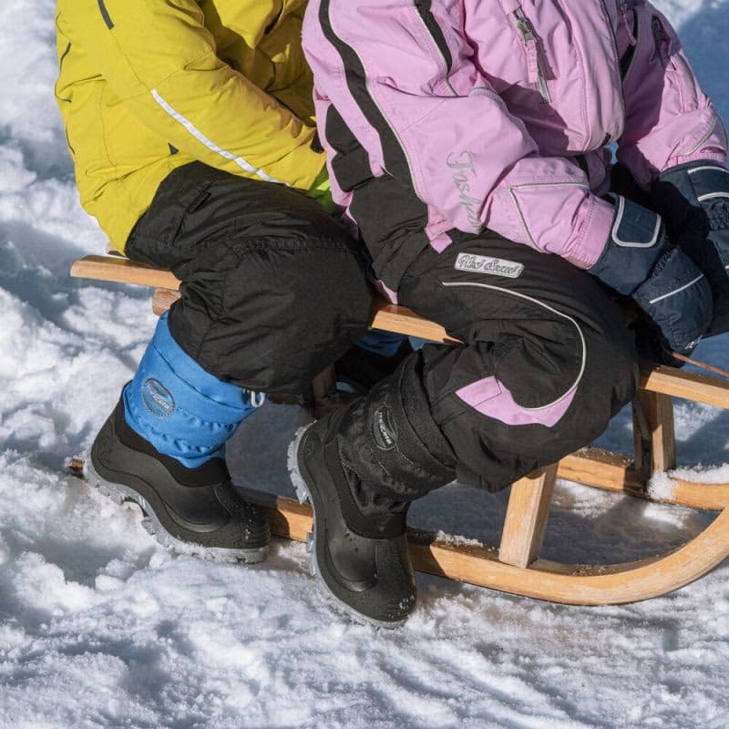 Detské vysoké zimné topánky TREZETA Igloo, Black 2