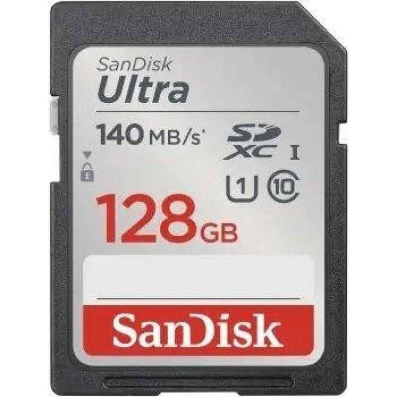 SanDisk Ultra SDXC 128GB 140MB/s Class10 UHS-I 1