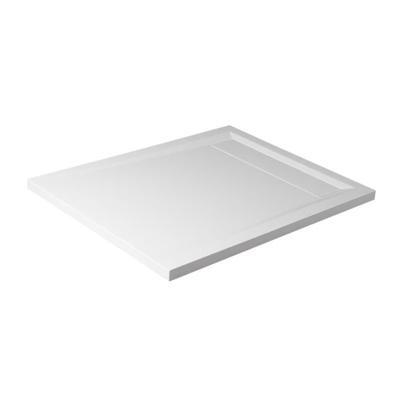 POLYSAN - VARESA sprchová vanička z liateho mramoru so záklopom, obdĺžnik 100x80cm 71605 2