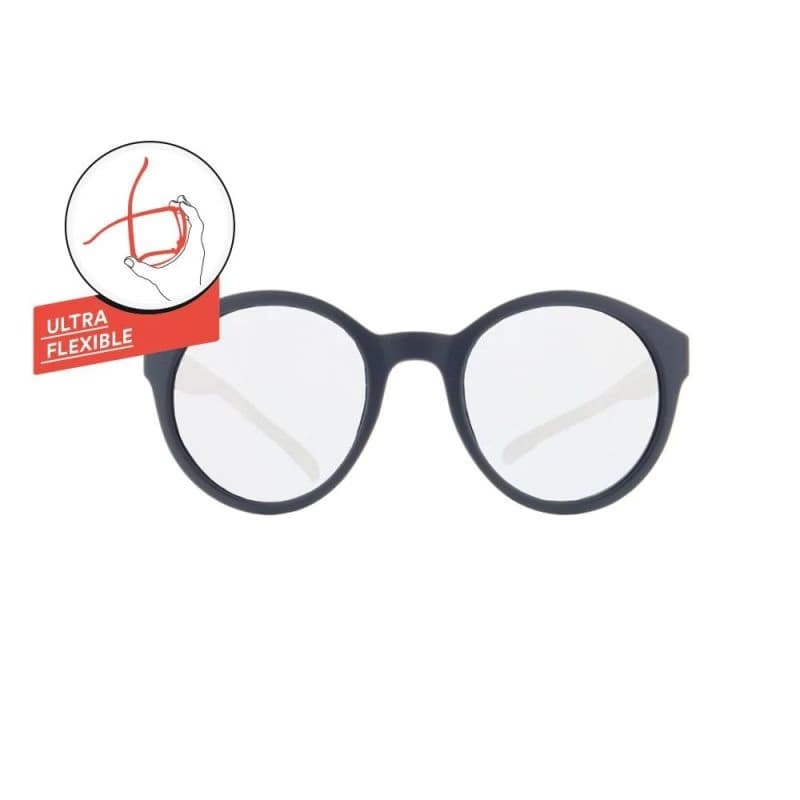 Slnečné okuliare RED BULL SPECT SNAP-003P, dark blue, grey, smoke with silver mirror POL, 52-21-145 5