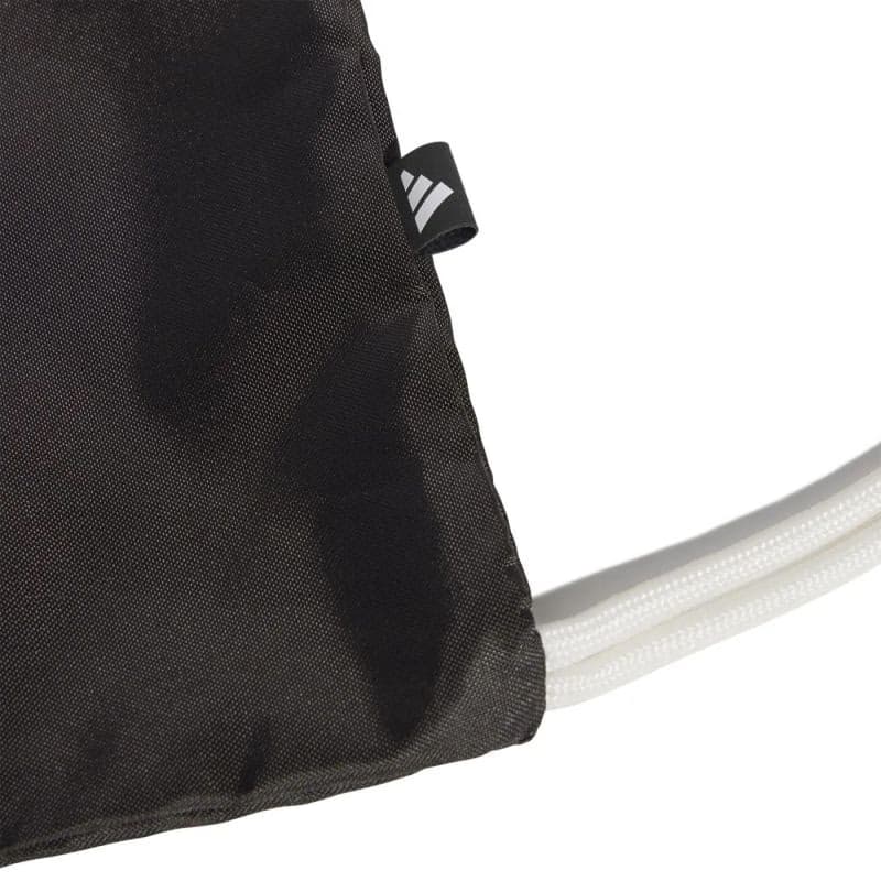 Vrecko na prezúvky ADIDAS GYMSACK TAPE BLACK WHITE 3