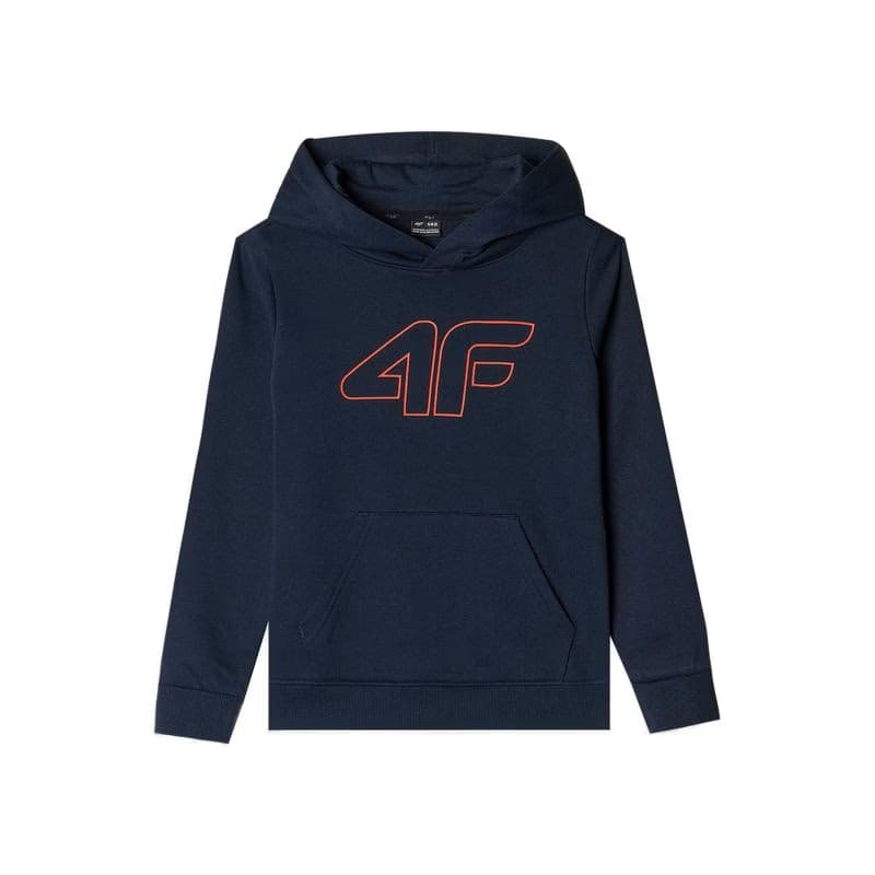 Chlapčenská mikina s kapucňou 4F JUNIOR SWEATSHIRT-JWMM00TSWSM1292-31S-NAVY 6