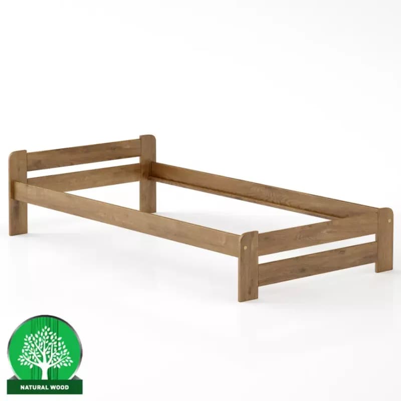 Posteľ borovica LK099–100x200 dub 1