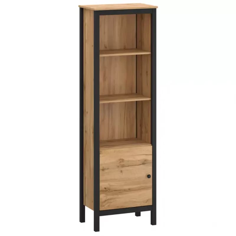 Regál Palmer R dub wotan / čierna 1