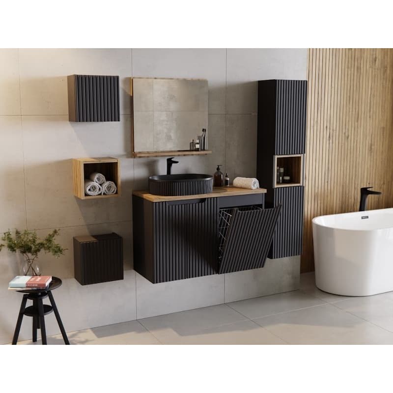 ArtCom Kúpeľňový komplet NOVA Black 90/1 2