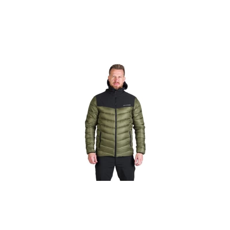 Pánska turistická bunda NORTHFINDER FEDERICO-550blackdarkgreen