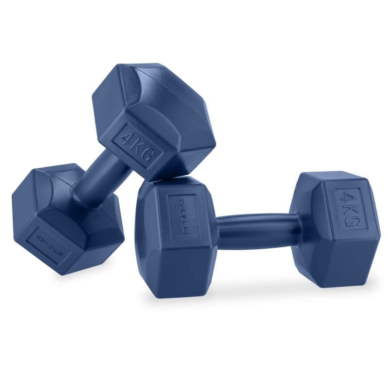 Set závažia SPOKEY MONSTER DARK BLUE HEXA 2x 4 kg 3