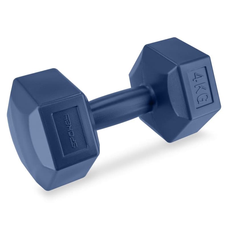 Set závažia SPOKEY MONSTER DARK BLUE HEXA 2x 4 kg 4