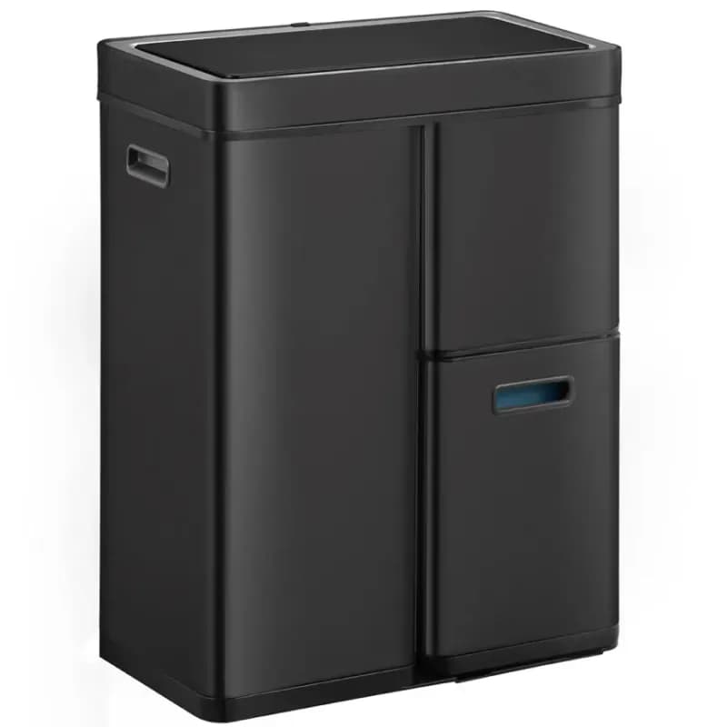 Odpadkový kôš Eko Mirage plus 30+15+15l čierna 933860 1