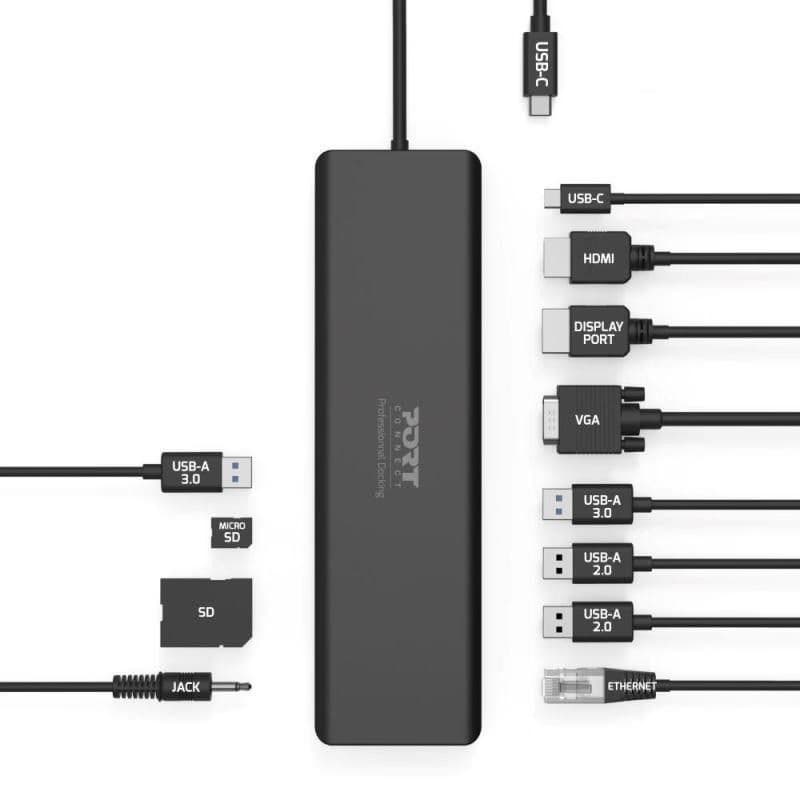 PORT dokovacia stanica 11v1 s výkonom až 100 W 4