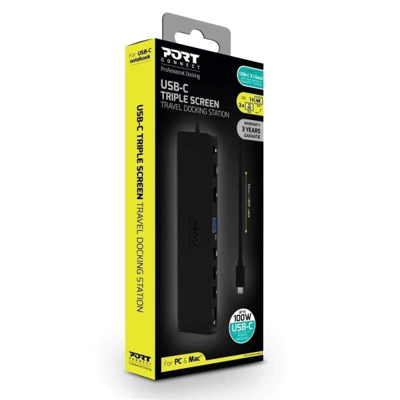 PORT dokovacia stanica 11v1 s výkonom až 100 W 6