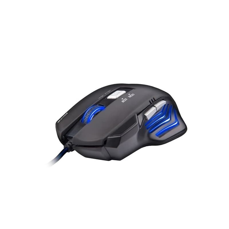 C-TECH myš AKANTHA, herné, modré podsvietenie, 2400 DPI, USB 1