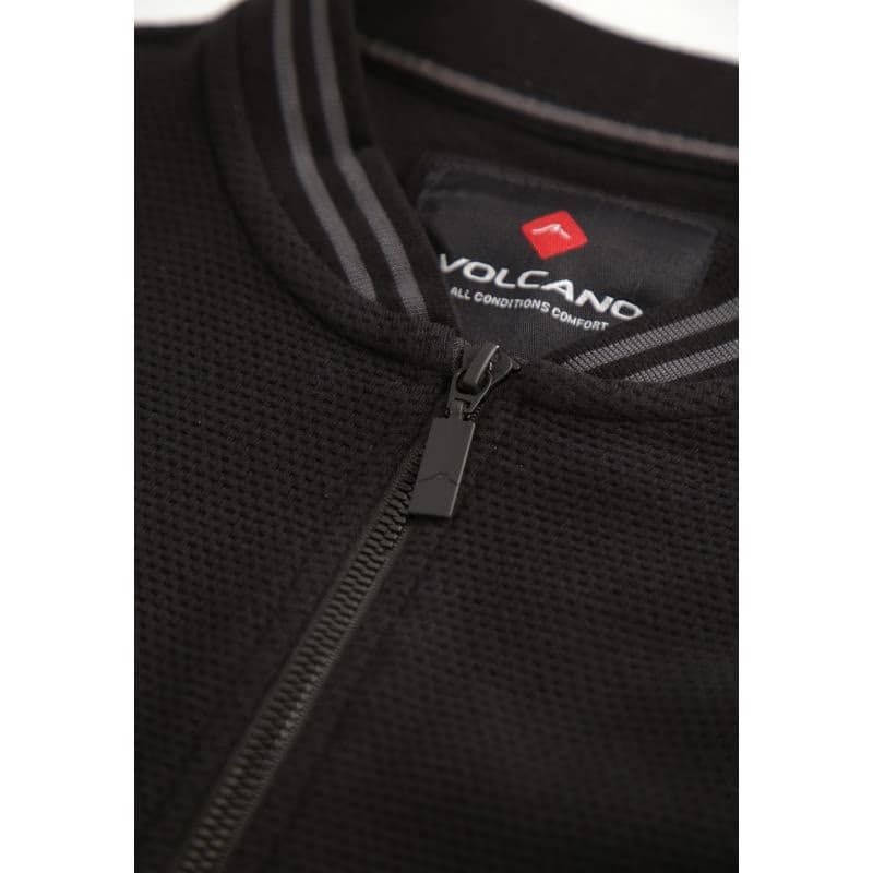 Pánska mikina so zipsom VOLCANO B-EST-700-BLACK 5