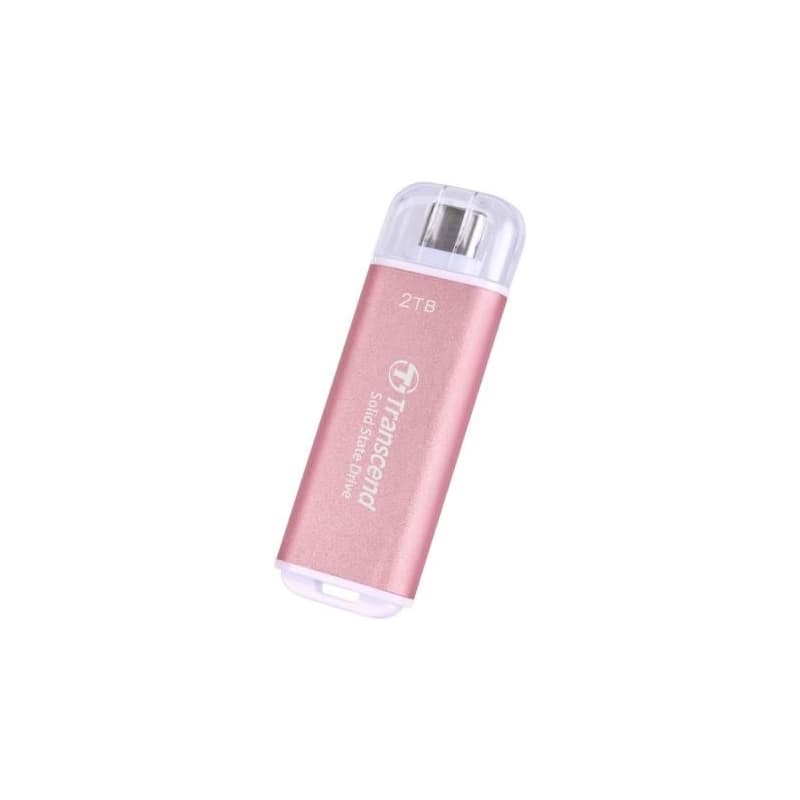 Transcend ESD300P 2TB, External SSD, USB 10Gbps, Type C, 1050MB/R, 950MB/W, ružový 5