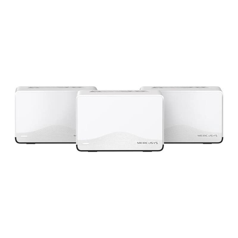 MERCUSYS Halo H27BE(3-pack) WiFi7 Mesh (BE3600, 2, 4GHz/5GHz, 1x2, 5GbELAN/WAN, 2xGbELAN/WAN)
