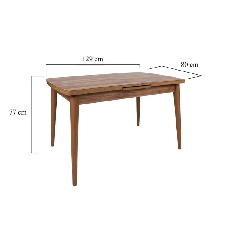 Extendable Dining Table Inci 1141 4