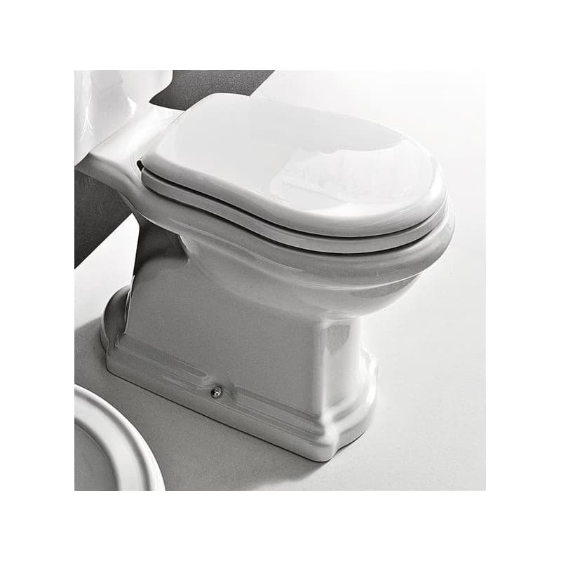 KERASAN - RETRO WC kombi misa 38,5x72cm, zadný odpad, biela 101301 2