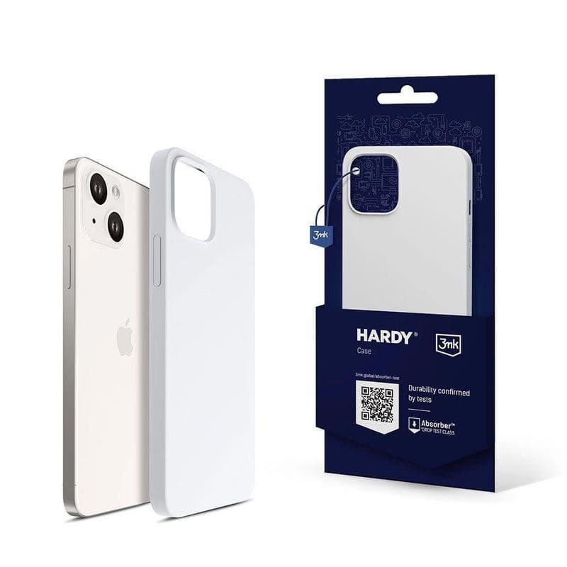 3mk ochranný kryt HARDY Silicone MagCase pre Apple iPhone 14 Plus, White