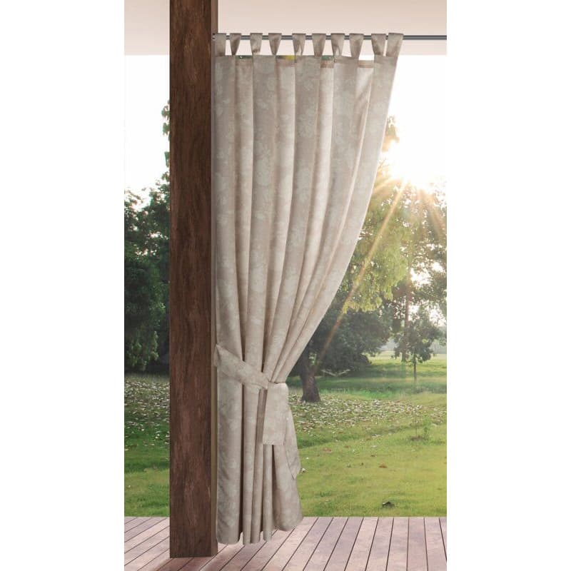 ArtFir Záves na terasu GARDEN 15 PU | púdrová/krémová 155 x 220 cm 2