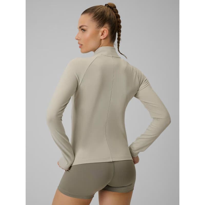 Dámska tréningová mikina so zipsom 4F SWEATSHIRT FNK F0850-12S-CREME 4