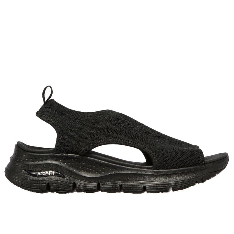 Dámske sandále SKECHERS Arch Fit City Catch W black 2