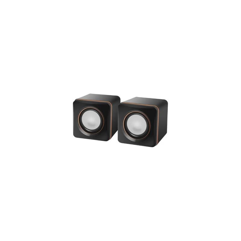 Defender reproduktory SPK-33, 2.0, 5W, čierne, kompaktná veľkosť 3